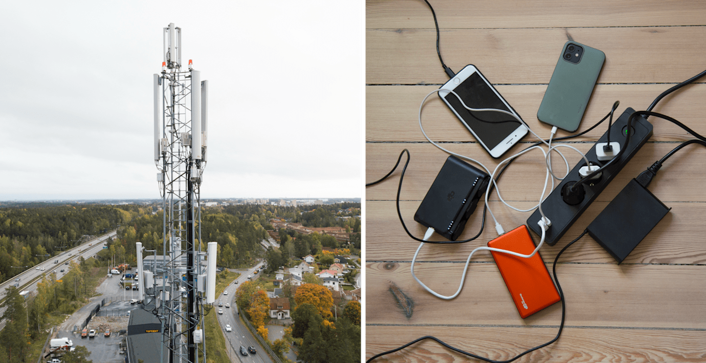 Karin Danielsson har ny telefon – kan inte ringa 112