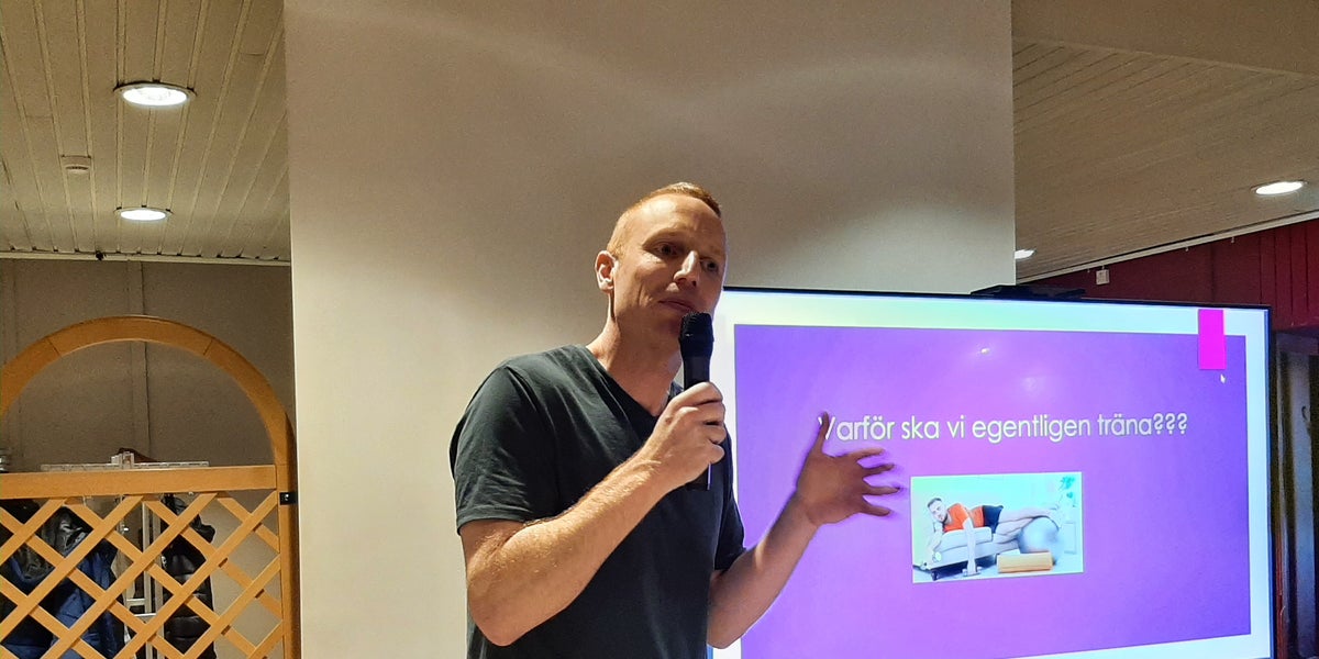 Föredrag om vikten av träning om man har KOL