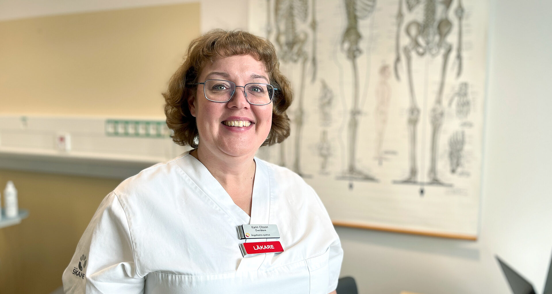 Mottagningen i Ängelholm förbättrar vården för personer med benskörhet i hela Skåne