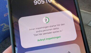 Så spelar du in telefonsamtal med en Samsung-mobil