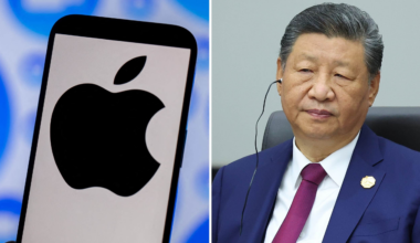Apples försäljning föll i Kina – aktien lyfte