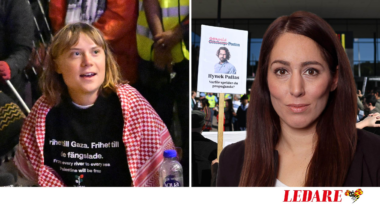 Gaza-aktivister eldar på
hoten mot journalister | Sofie Löwenmark