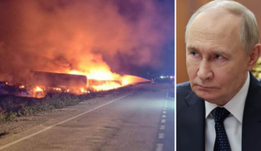 Sex personer dödade av ryska drönare i Ukraina