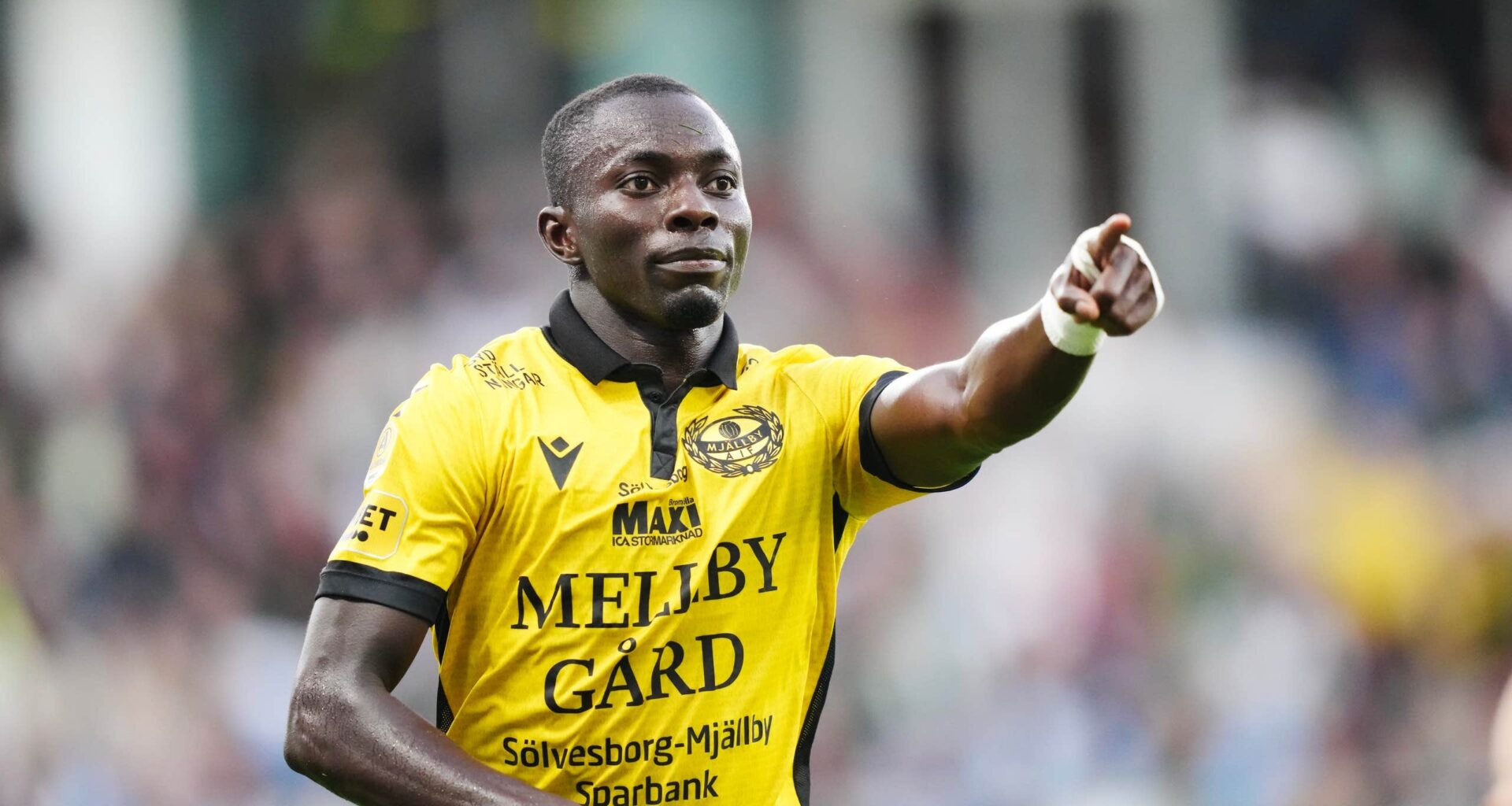 Mjällby kan vara nära sälja Abdoulie Manneh för rekordsumma