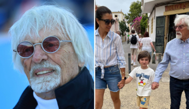 Bernie Ecclestone, 95, pappa till både 70-åring och 5-åring