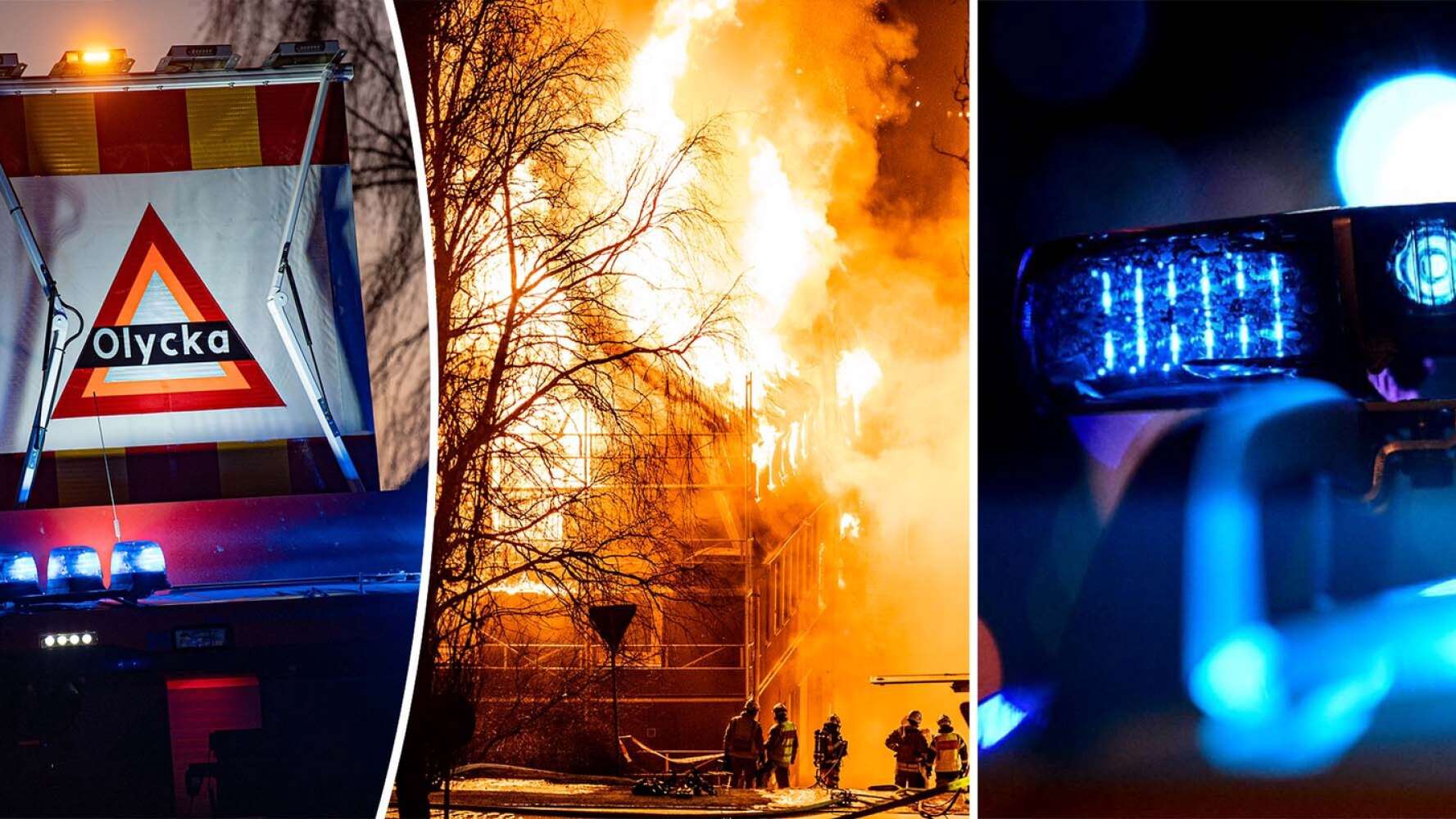 MEDAN DU SOV: Här är nattens händelser – vajerräckeskrock och knivbrott i Skaraborg - NLT