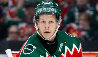 Frölunda bekräftar: Max Friberg skadad | SHL