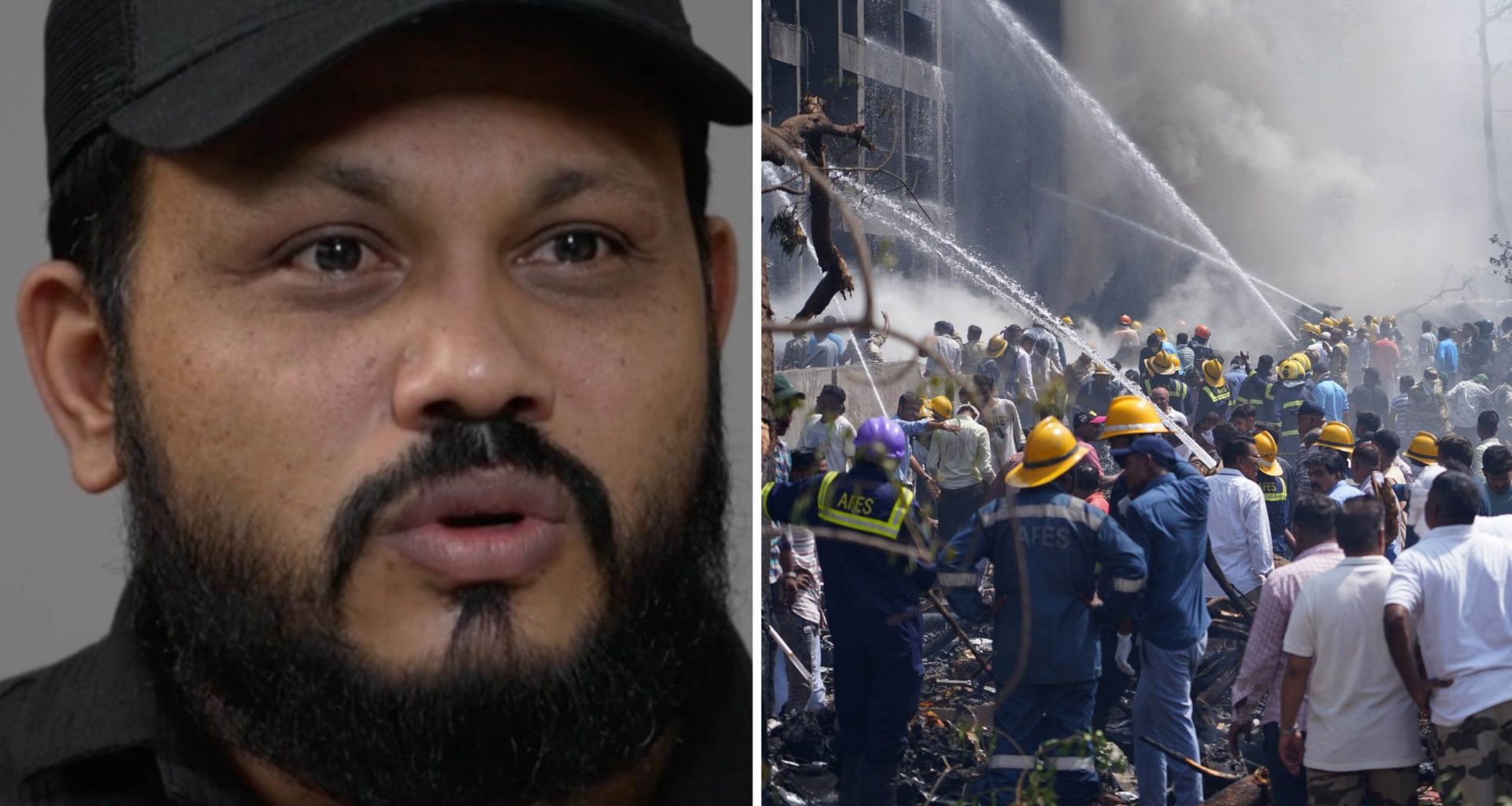 Ensamma överlevarens tragiska ord: Kan inte prata med min fru | Världen