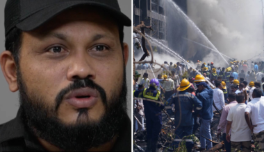 Ensamma överlevarens tragiska ord: Kan inte prata med min fru | Världen