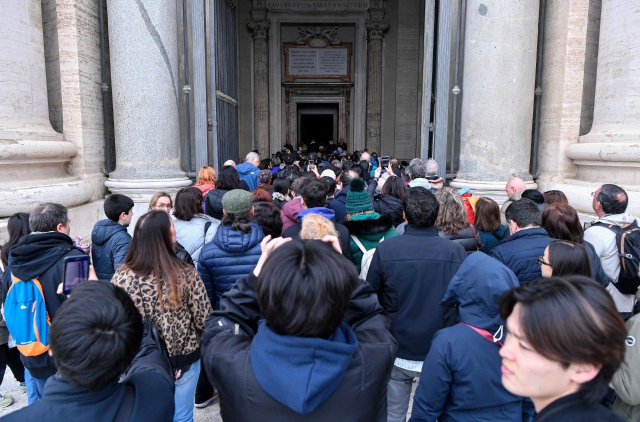 Arbetslivets jubelårsfirande - över 10 000 pilgrimer i Rom