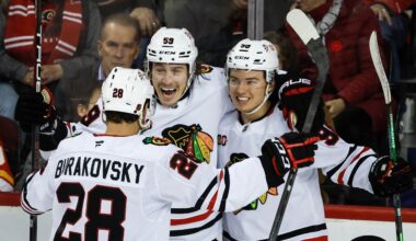 Andre Burakovsky målade när Chicago sänkte Calgary | NHL