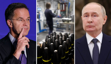 Ruttes pik mot Putin: Vi gör mer ammunition