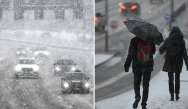 SMHI varnar för snö och kyla i hela Sverige