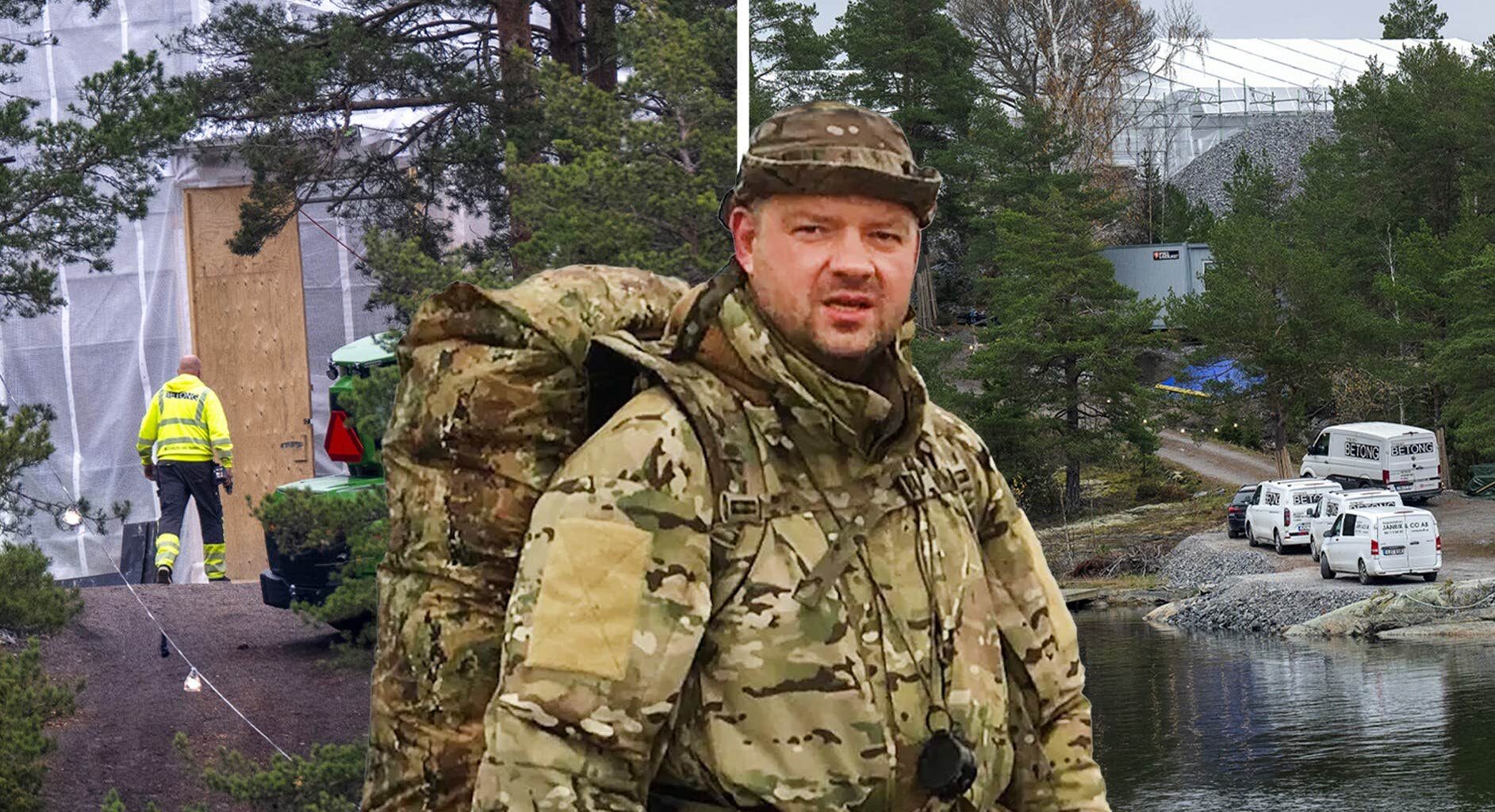 Ryska miljonären Stanislav Aleschenko bygger jättehus vid hemlig svensk militärbas på Muskö