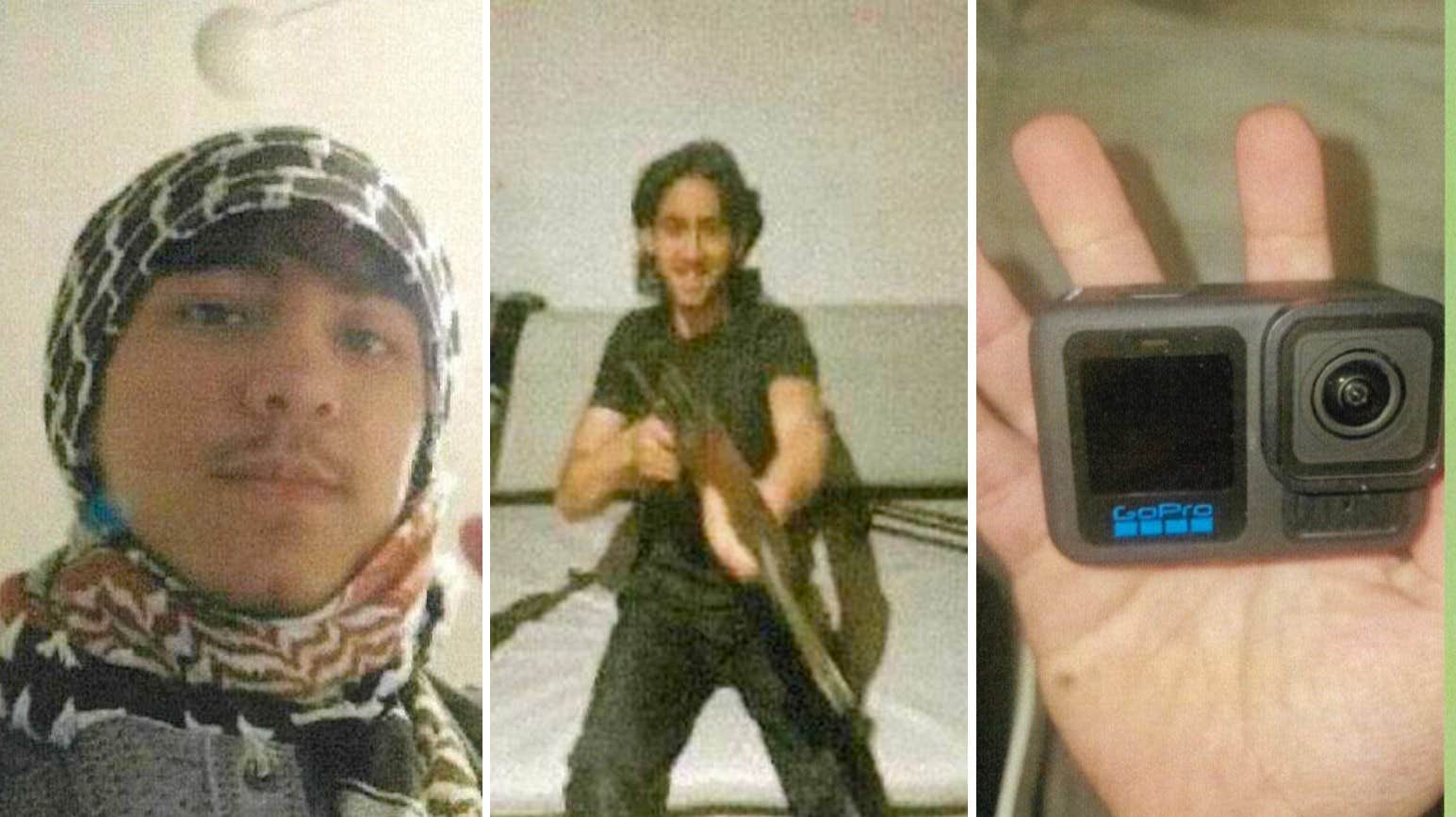Faris Al Abdullahs bilder – misstänks göra sig redo för terror