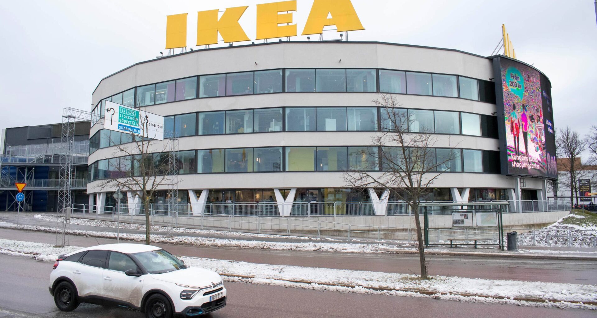 Ikeas varuhus i Kungens kurva ordnar matfest för en kväll