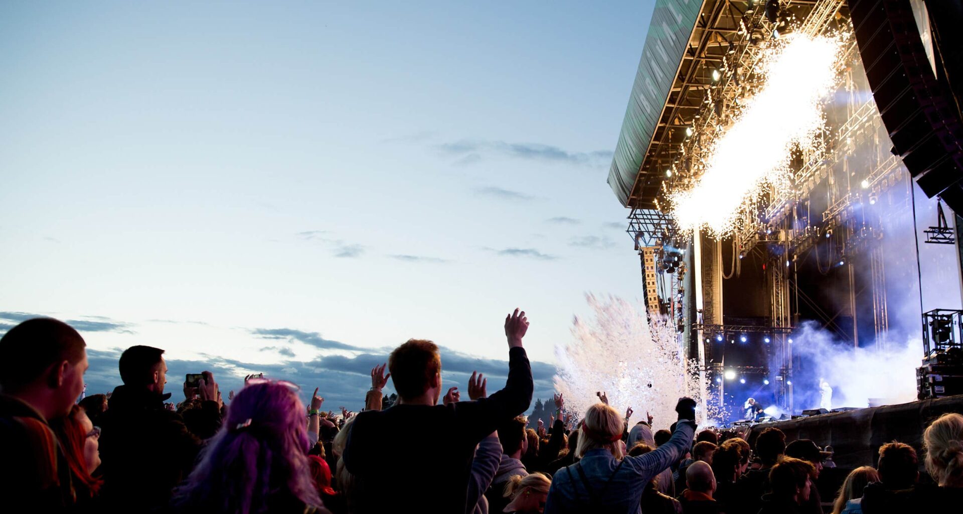 In flames skapar nya festivaldagen Göteborg brinner