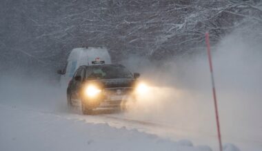 Polisens varning i snöröken: ”Ishalka”