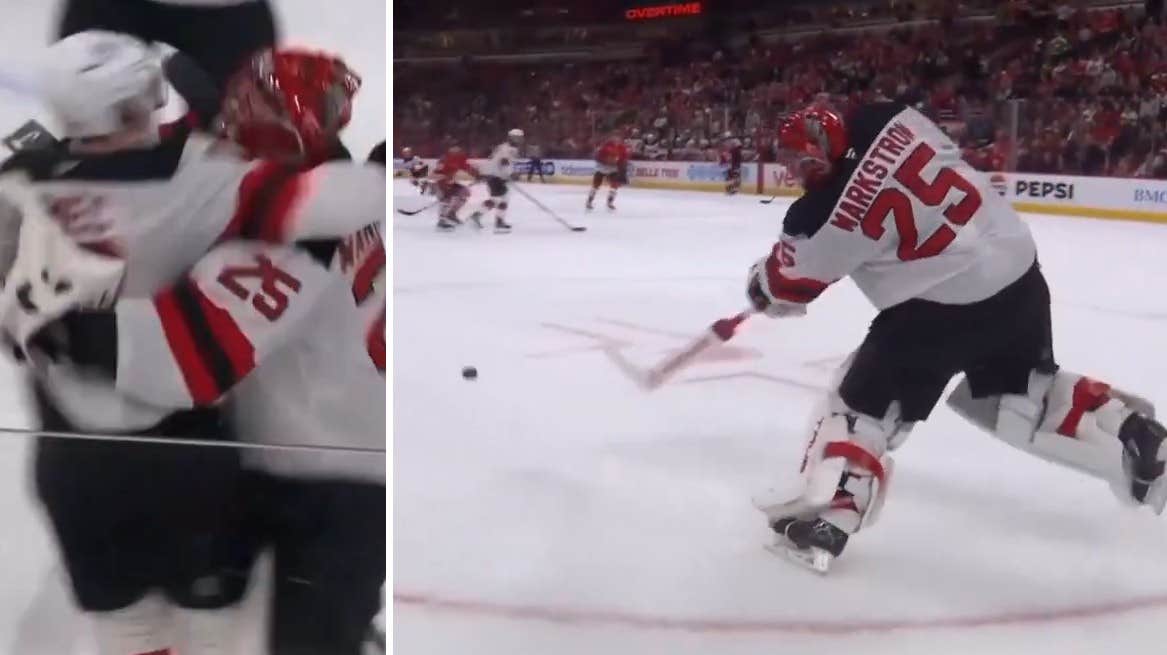 Jacob Markström hyllas för framspelningen | NHL