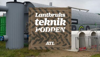 Ny podd: Lastburen biogasreaktor driver hela gården