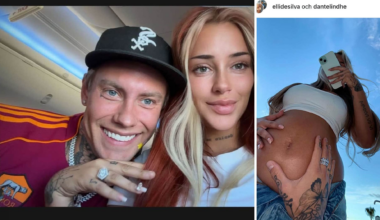 Hov1-Dante Lindhe och Ellinore De Silva väntar barn