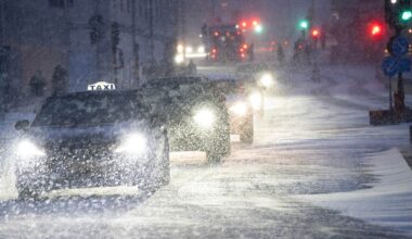 Snöfall och kallt väder väntar landet