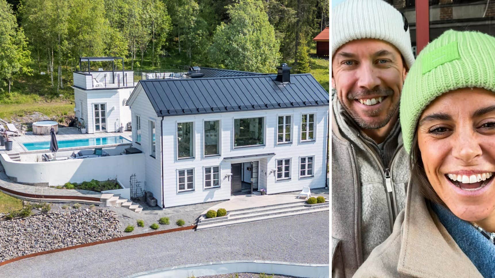 Anna och Emil Jönsson Haag säljer huset i Östersund