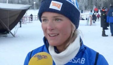 Frida Karlsson petar sig själv: ”Hände ingenting” | Längdskidor