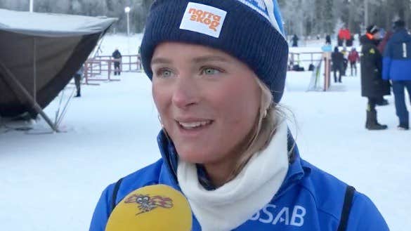 Frida Karlsson petar sig själv: ”Hände ingenting” | Längdskidor