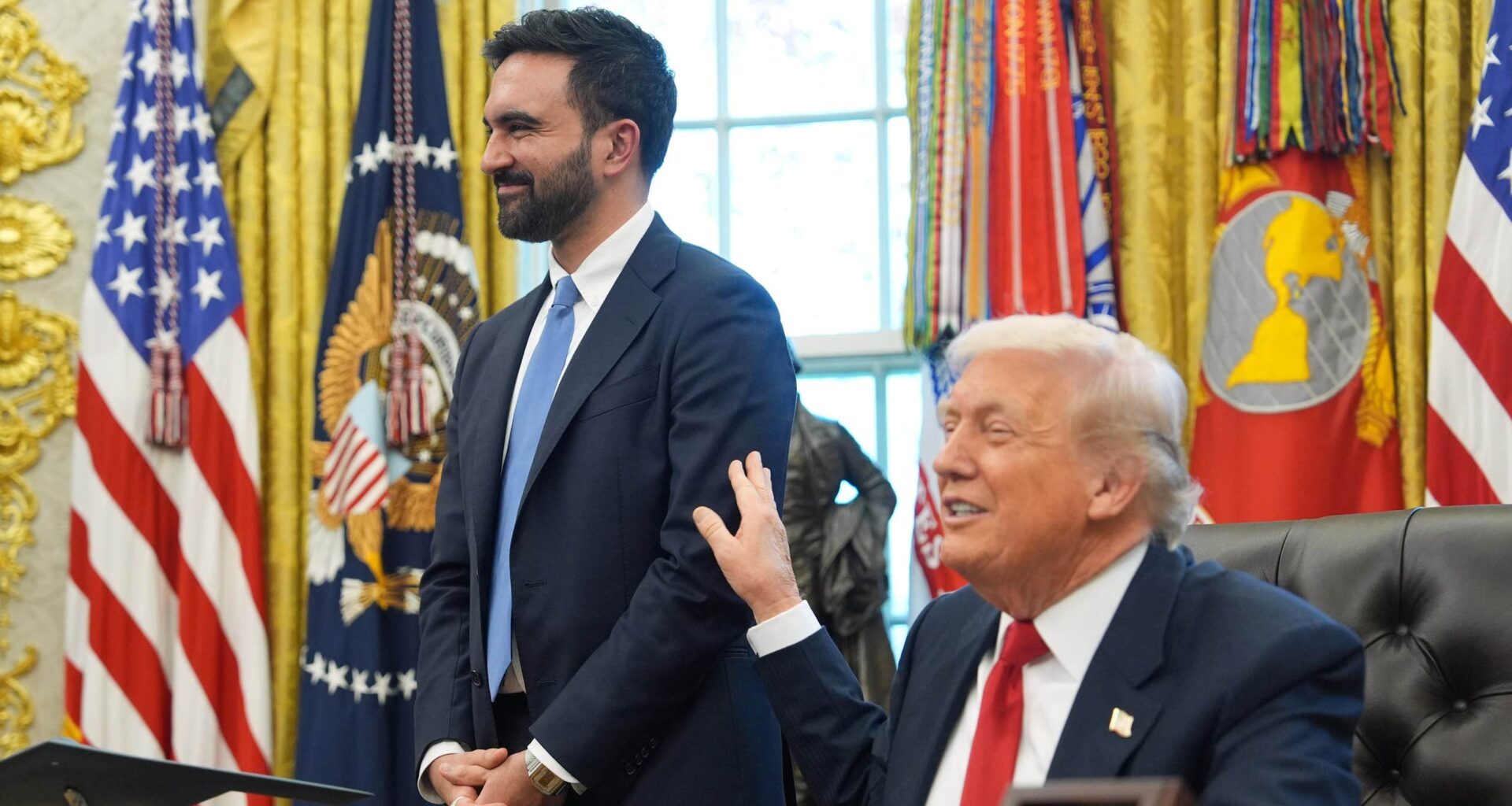 Donald Trumps oväntade vändning om Zohran Mamdani