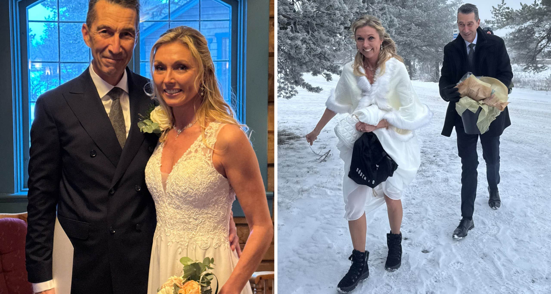 Micael Bydén och Linda Staaf gifter sig