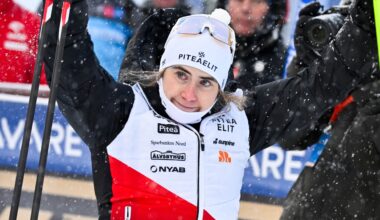 Ebba Andersson vinner premiären efter sekunddrama | Längdskidor