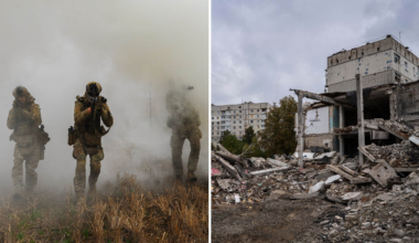 Har tagit över Kupjansk i Ukraina