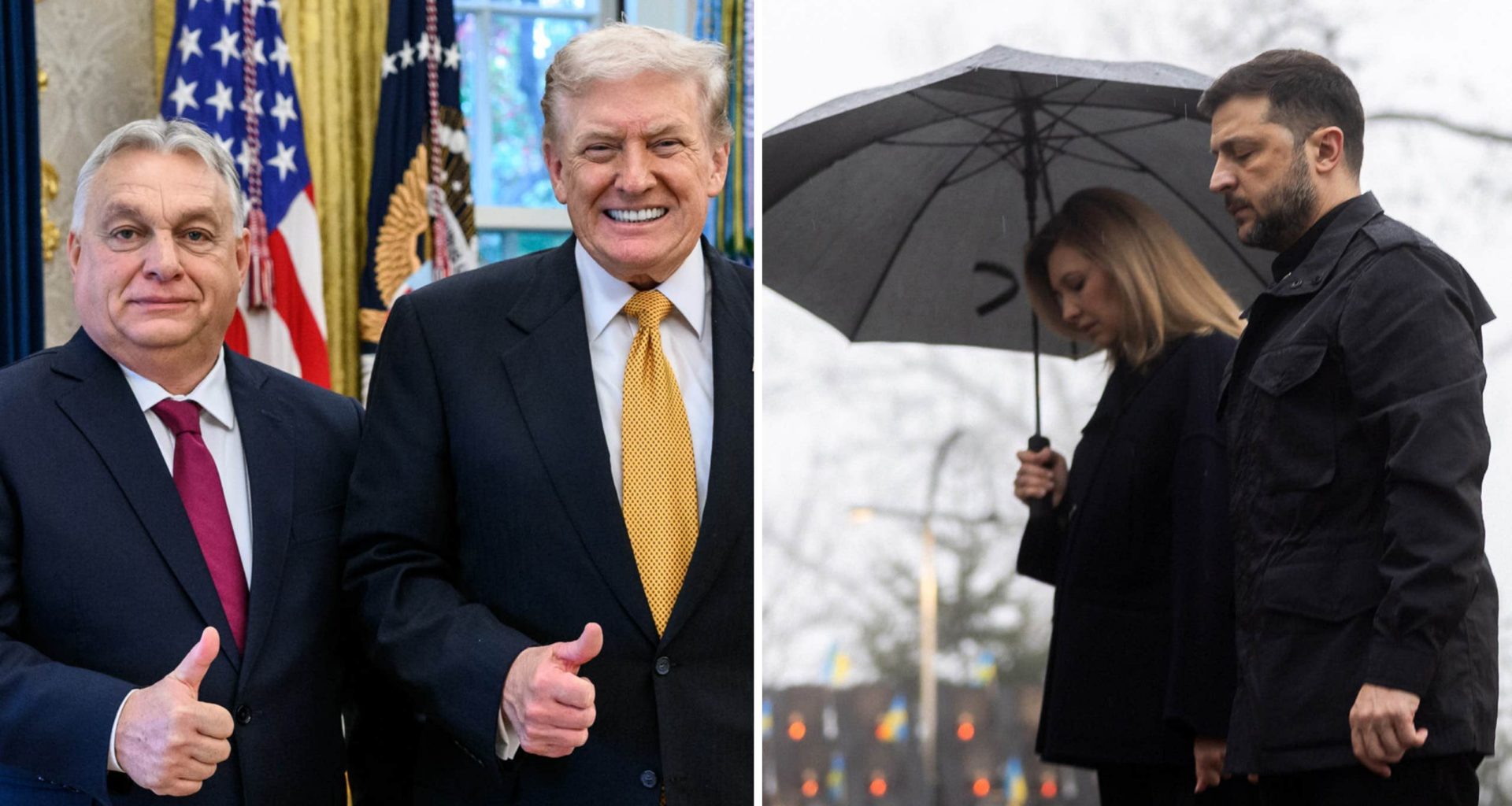 Orbán kräver ”omedelbart” EU-stöd för Trumps fredsplan i Ukraina