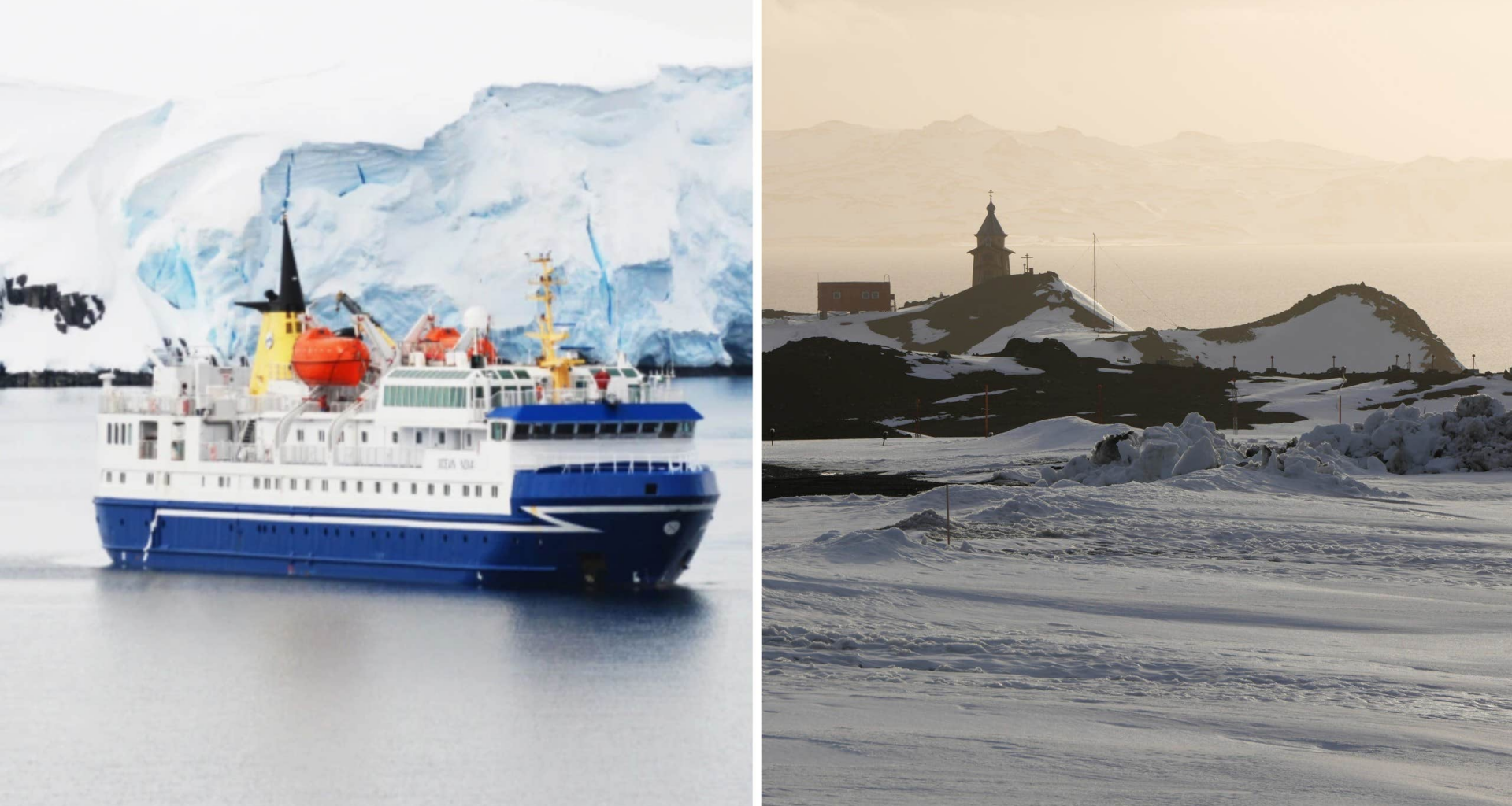 Svenskar blev strandsatta på ö i Antarktis