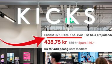 Kicks hade missvisande nedräkningstimer i e-butiken