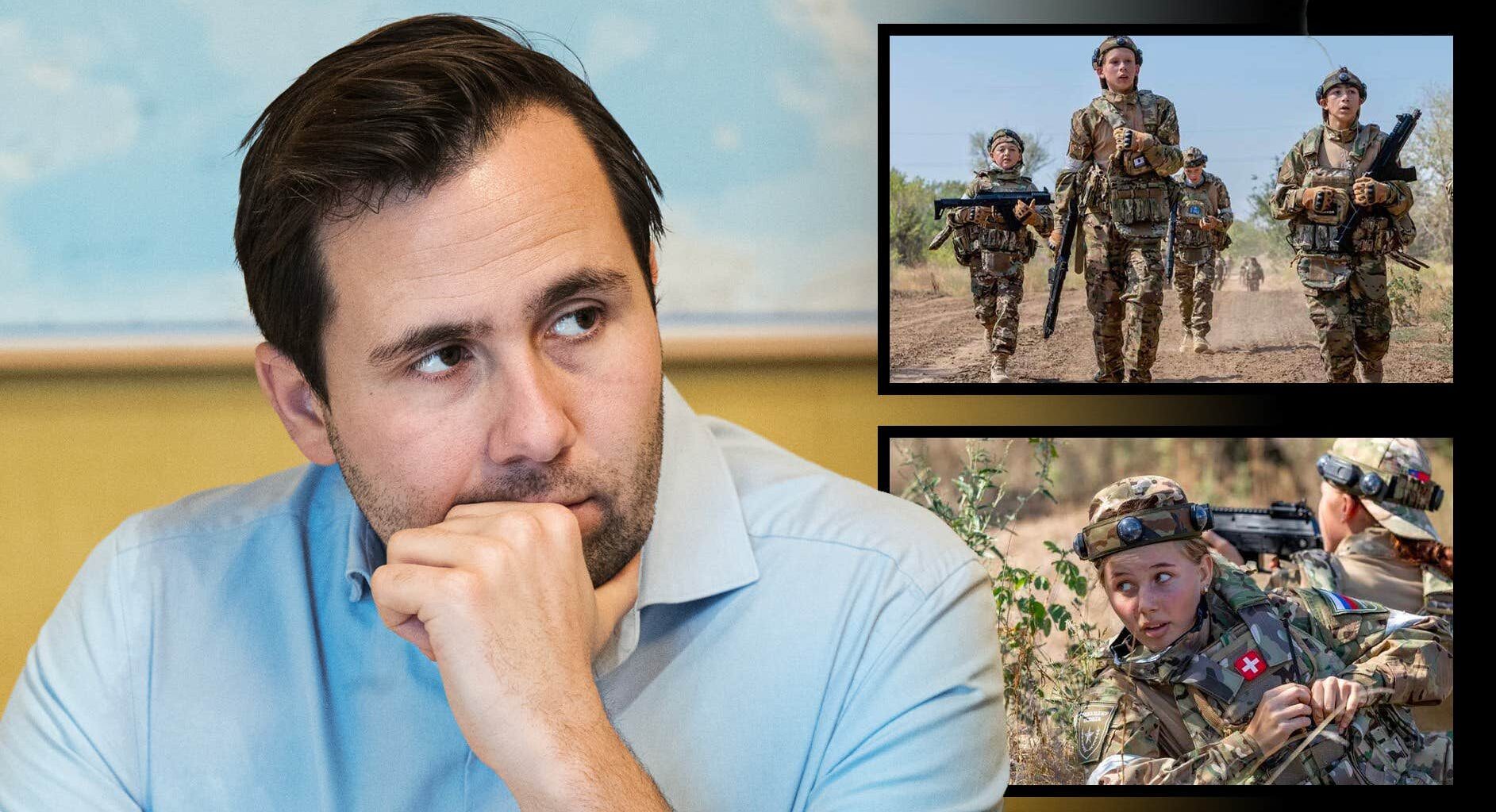 Benjamin Dousa reagerar på ryska bilderna: ”Äcklad”