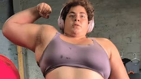 Världens starkaste kvinna
diskas efter avslöjandet