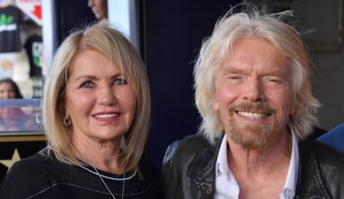 Virgin-miljardären Richard Bransons sorg – frun död