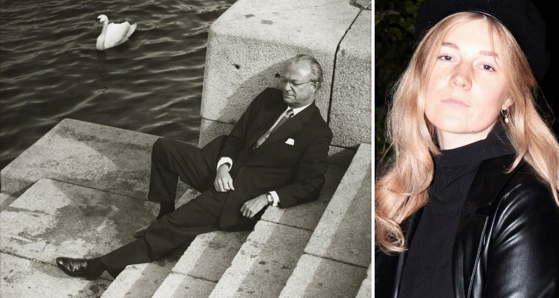 Jag försöker ofta vara lika snygg som kungen