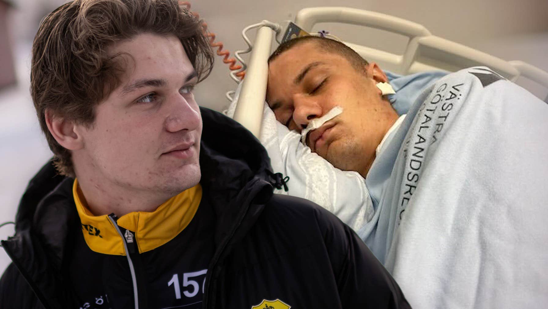 Skidåkaren Simon Claesson var nära att dö