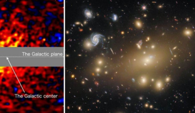 Astronomer kan ha ”sett” mörk materia för första gången