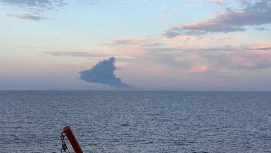 Explosioner på två ryska
skuggfartyg utanför Turkiet