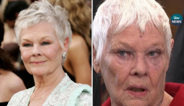 Skådespelaren Judi Dench kan inte längre se sin familj