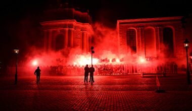 Nazistmanifestation i centrala Stockholm