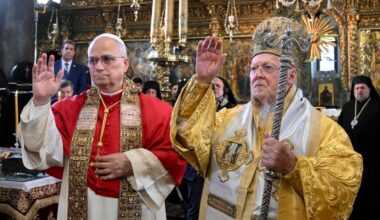 Påven vid den gudomliga liturgin: Må vi fortsätta att sträva mot kristen enhet