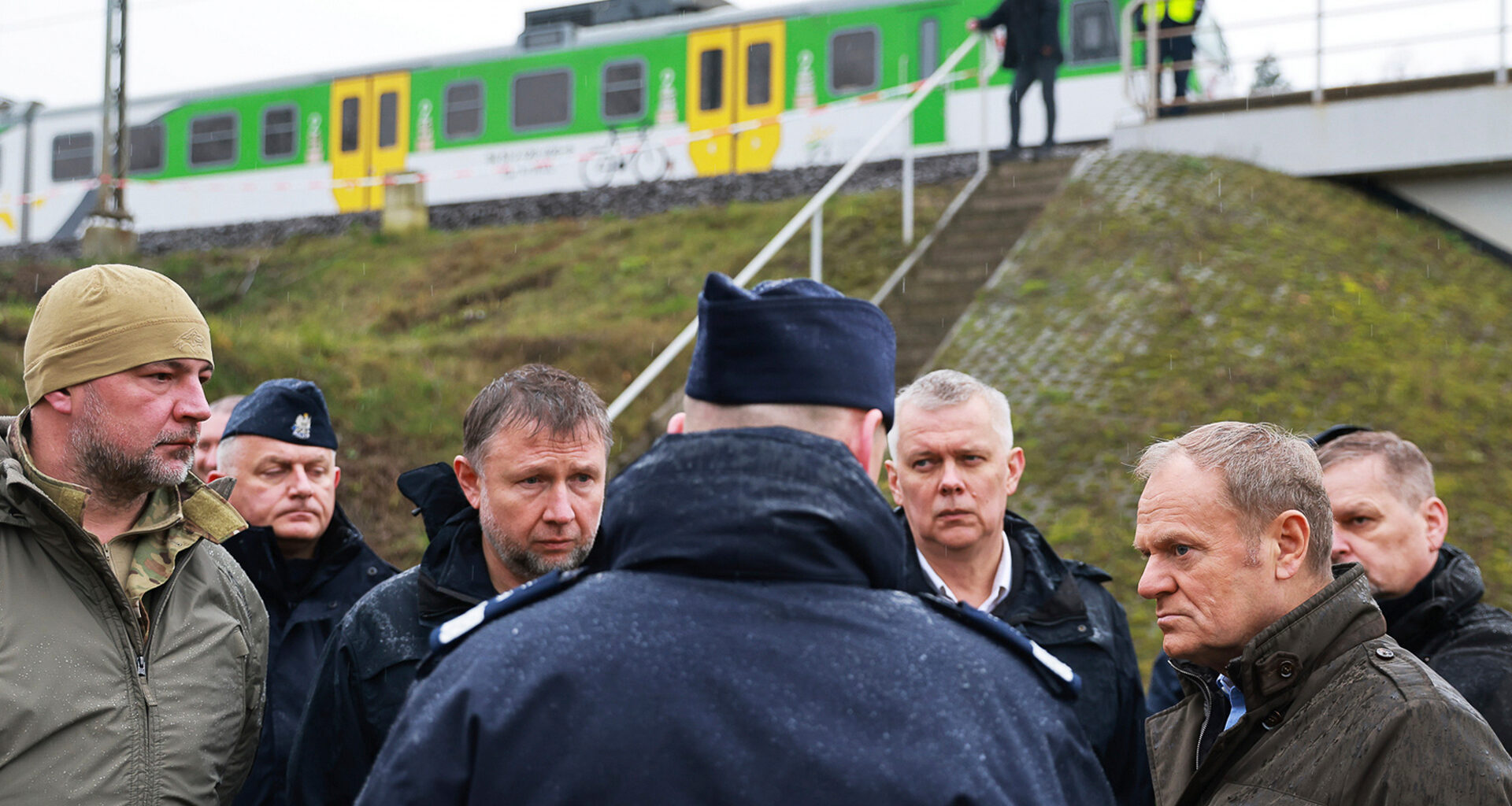 Ryssland pekas ut efter järnvägssabotage i Polen