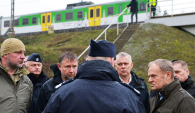 Ryssland pekas ut efter järnvägssabotage i Polen