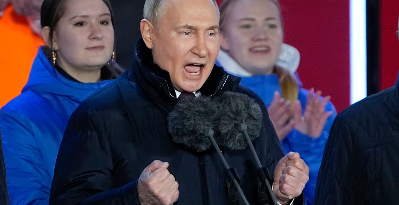 USA erkänner Krym och Donbas som ryskt