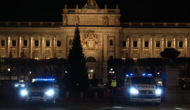 Stökigt vid middag i riksdagen – person utkastad